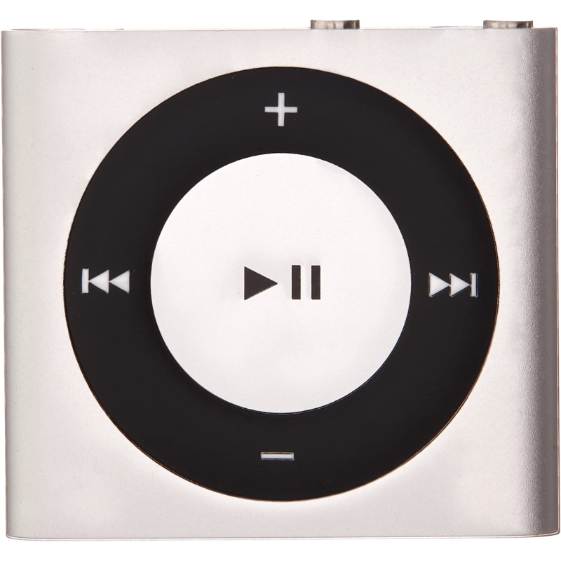 Apple iPod Shuffle 2GB (4th Generation) (Silver) (Renewed)